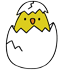 opened egg